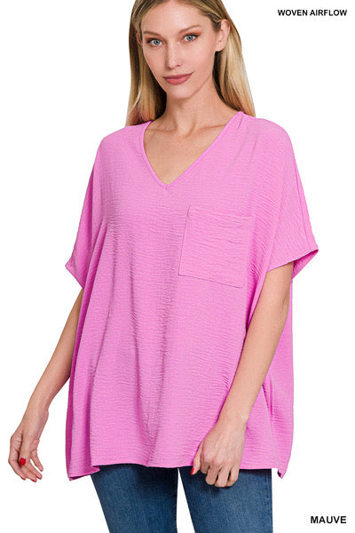 Airflow pocket tee