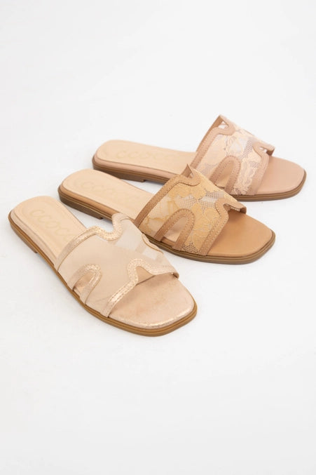 The Macy Sandal (Gold)