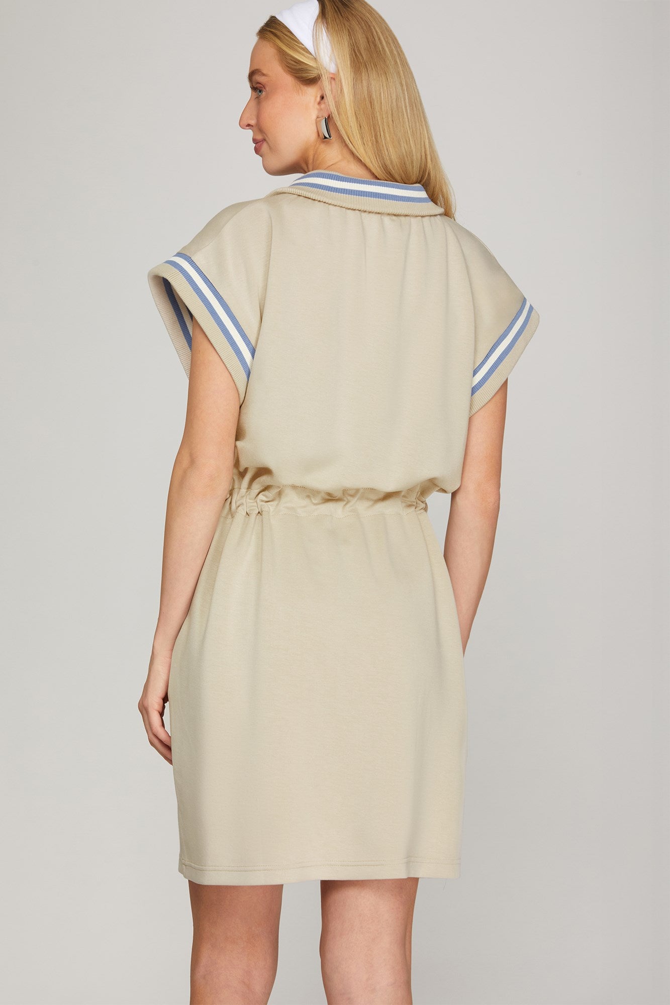 Half Zip Dress with pockets