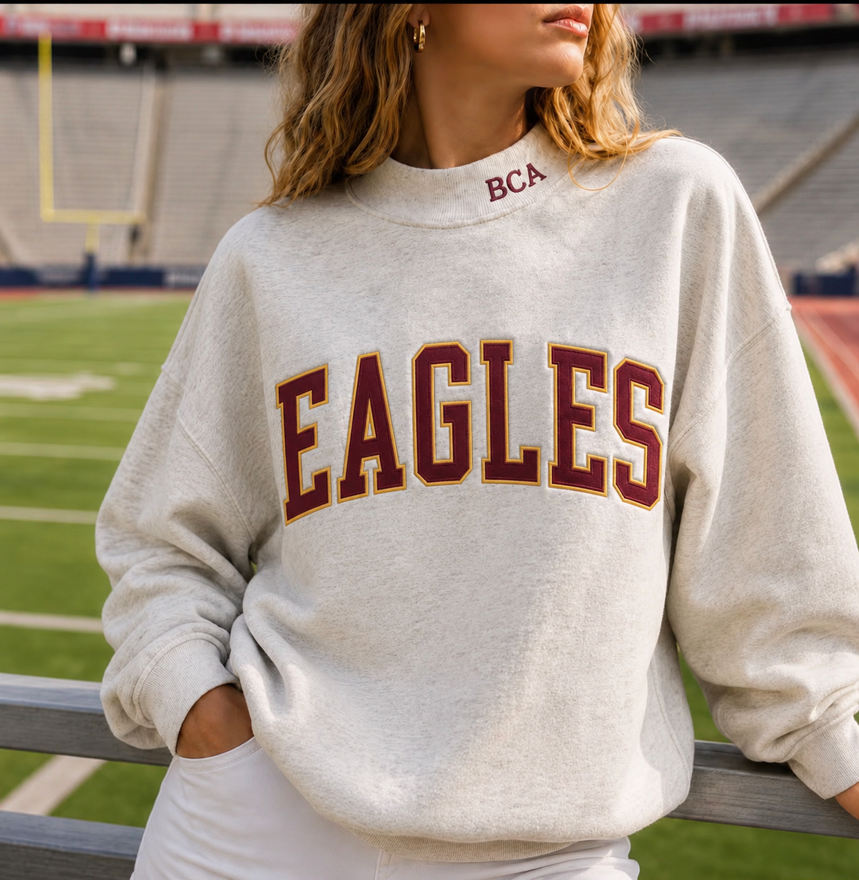 BCA Mock neck sweatshirt