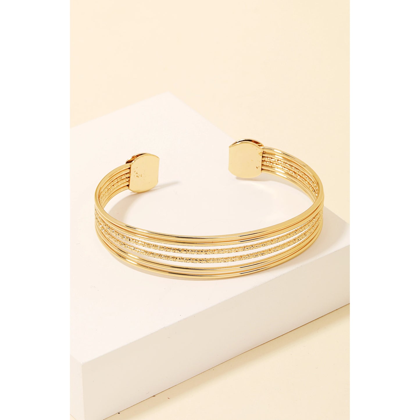 Multi Row Cuff Bracelet