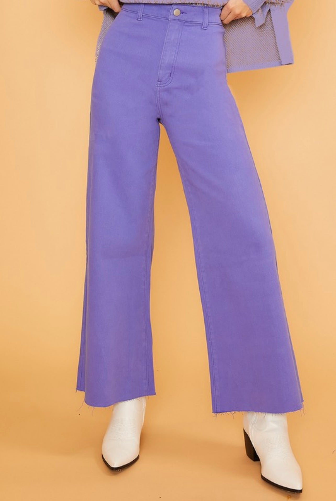Mardi Gras Purple Stretch pants