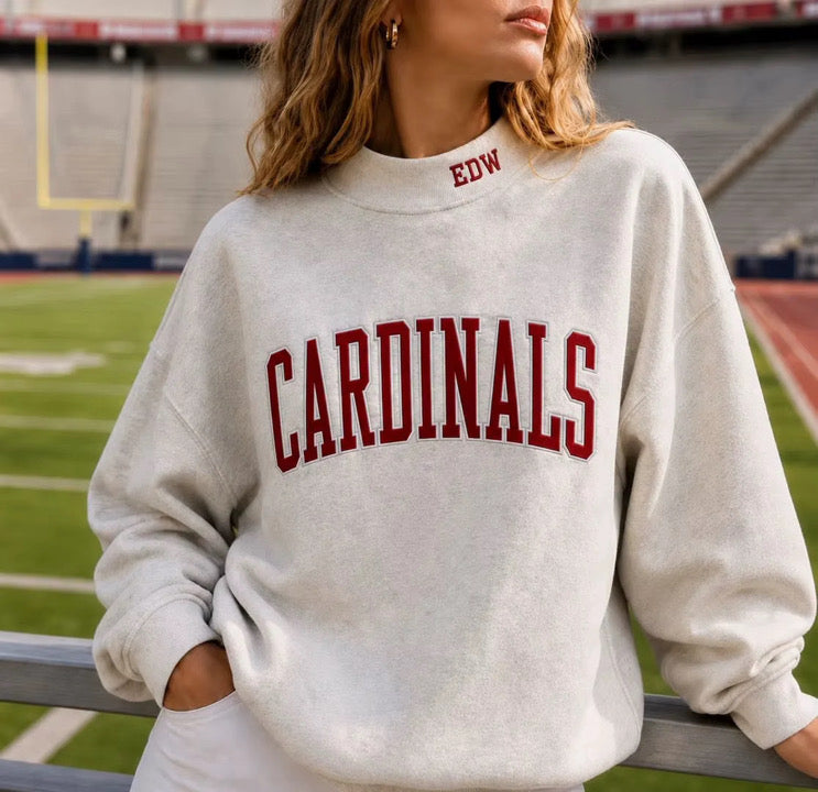 Edw mock neck sweatshirt