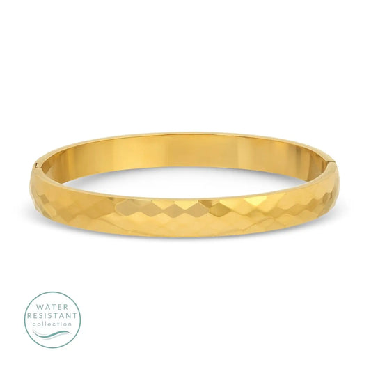 Textured Water Resistant Bangle