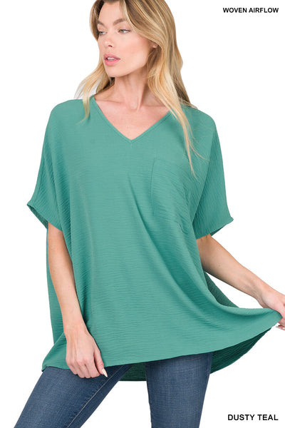 Airflow pocket tee