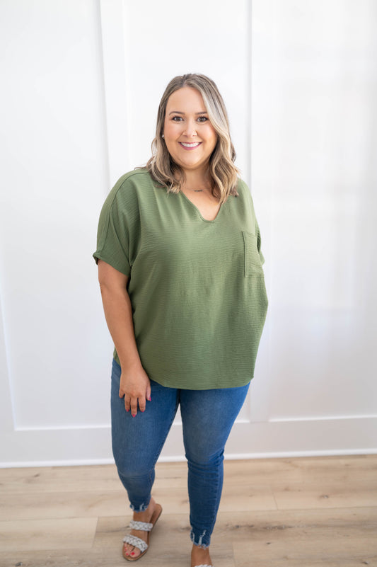 Airflow V-neck Short Sleeve