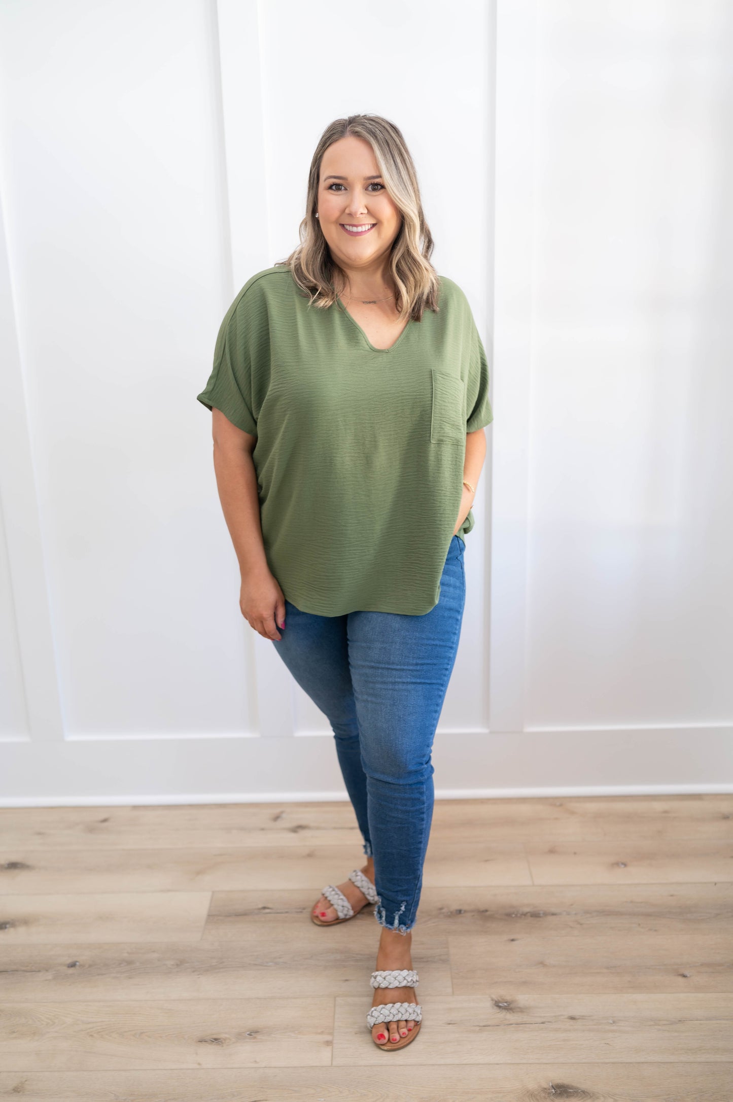 Airflow V-neck Short Sleeve