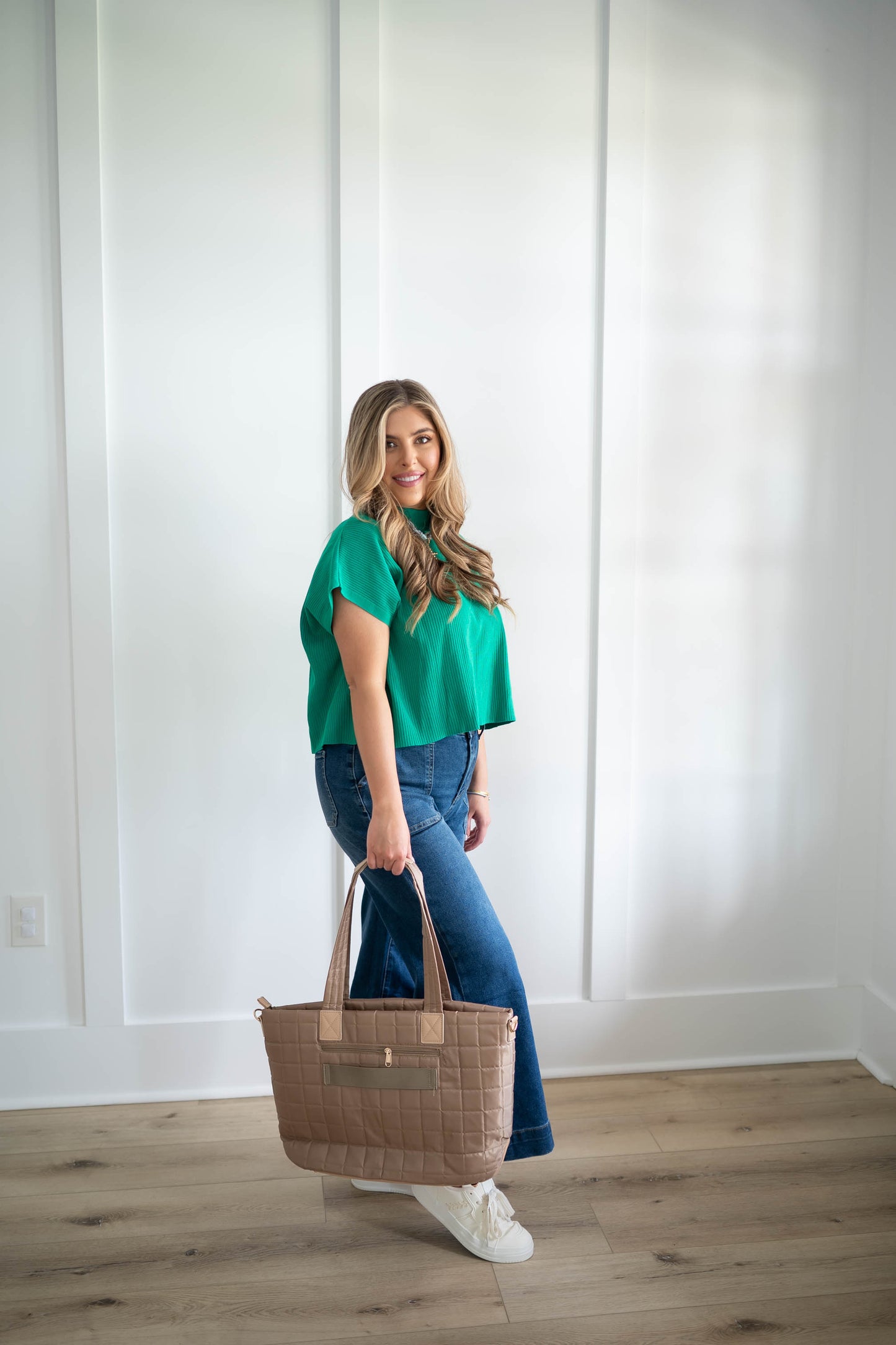 Quilted Travel Tote