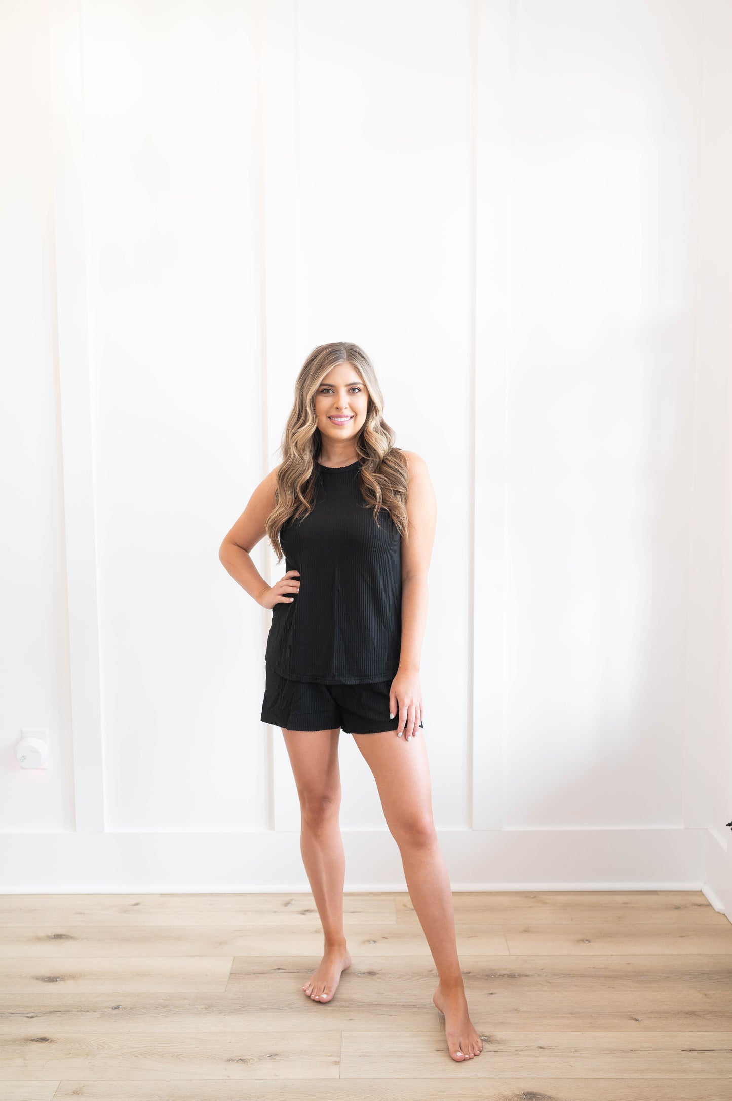 Sleeveless Top and Short Lounge Set