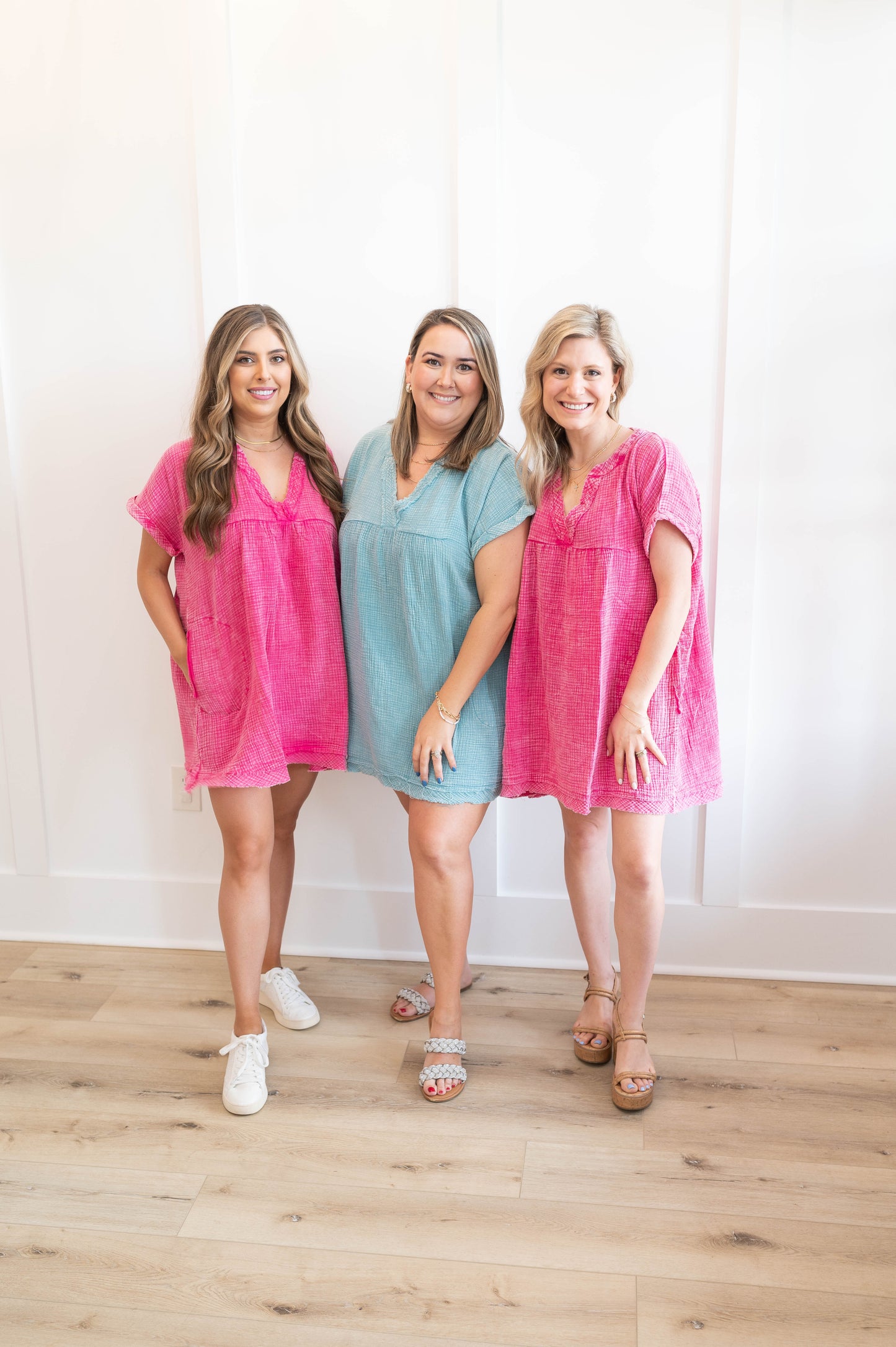 Short Sleeve Gauze Everyday Dress