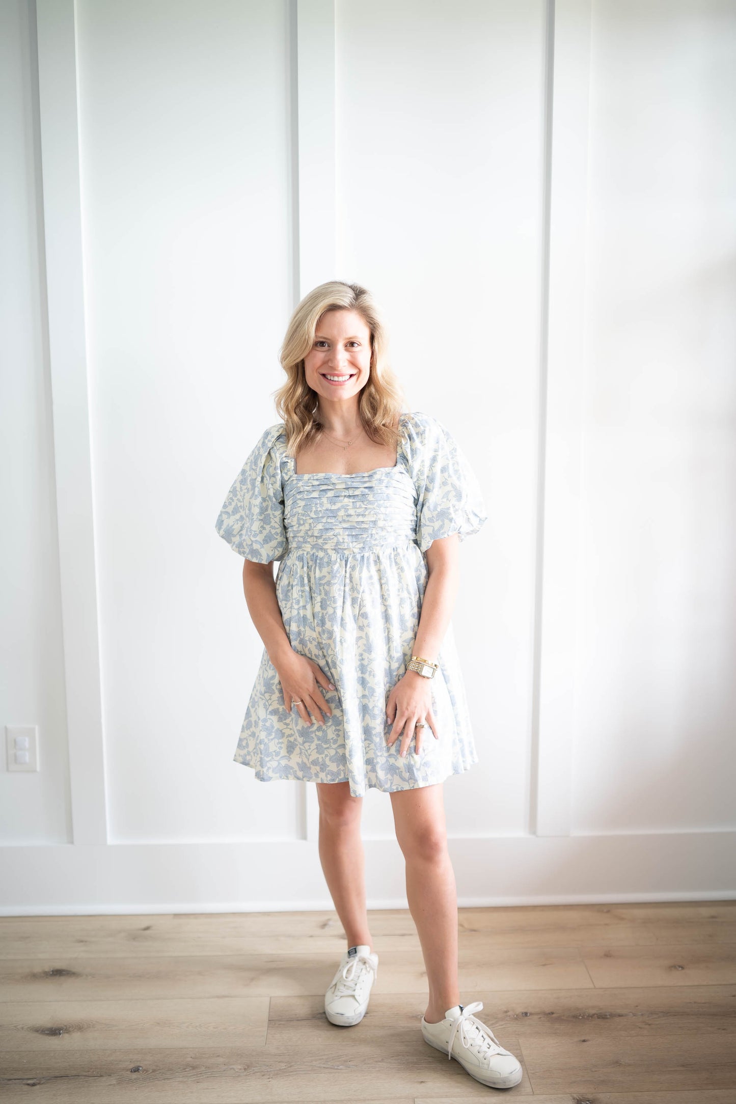 Coastal Floral Dress