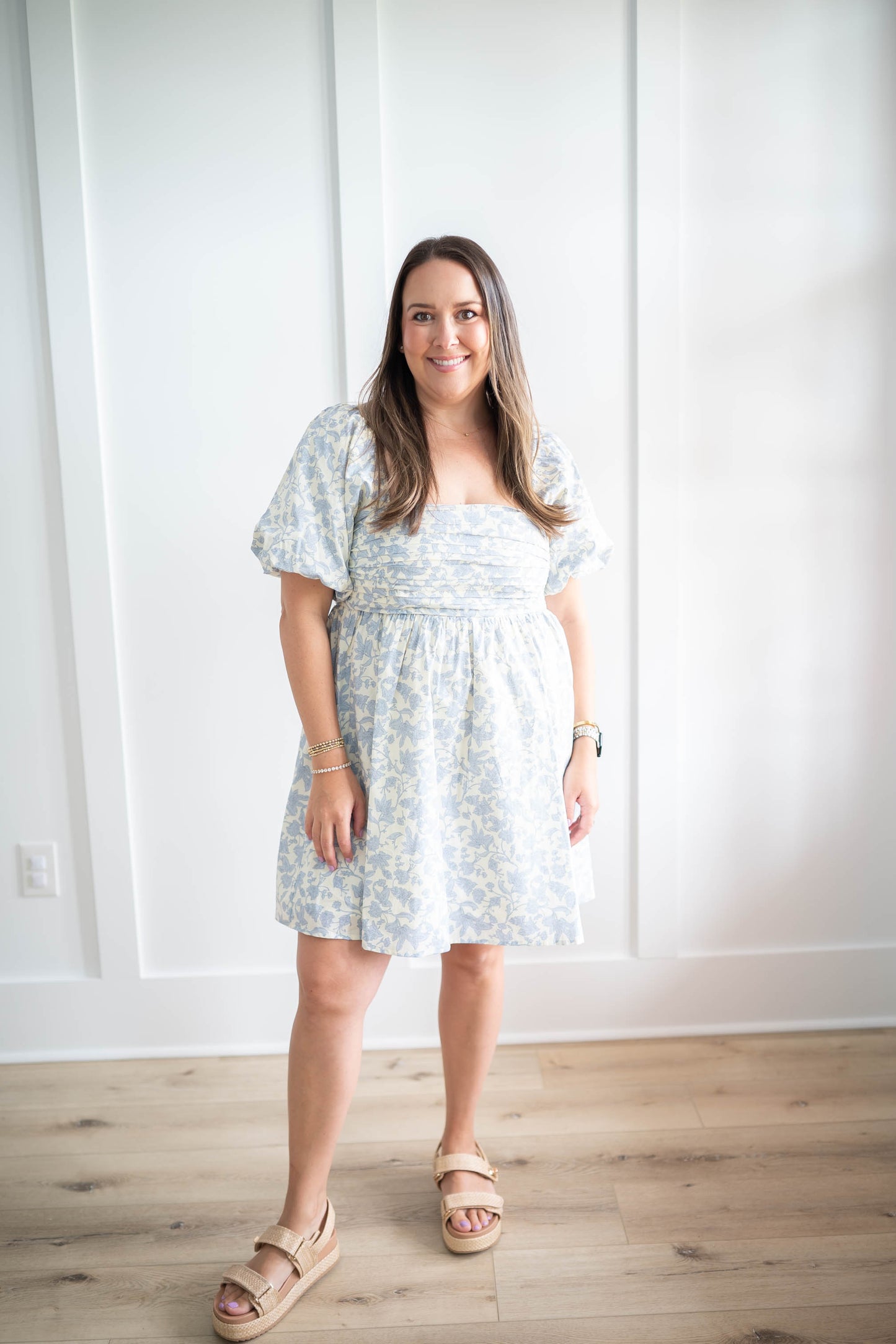 Coastal Floral Dress
