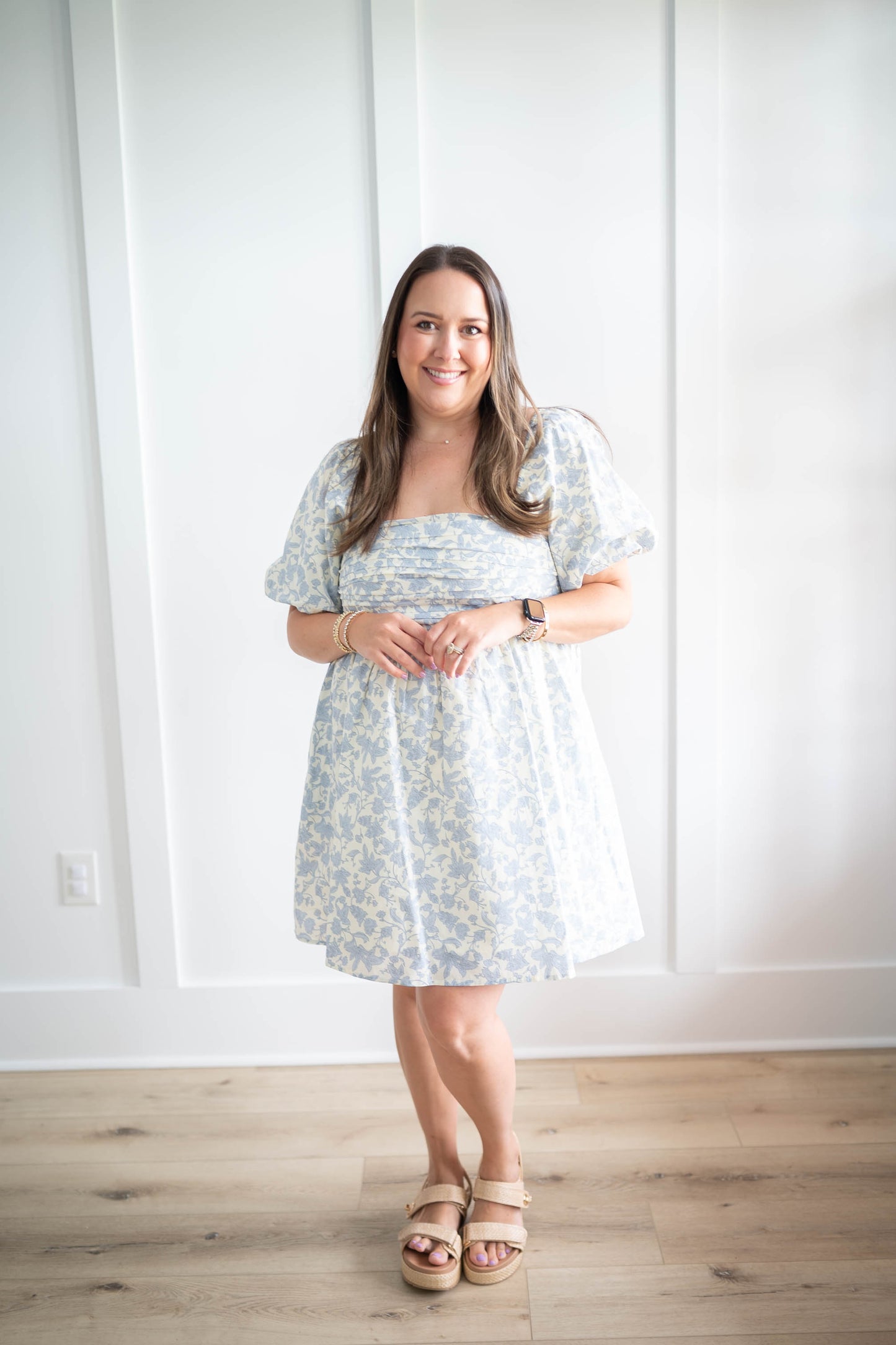 Coastal Floral Dress