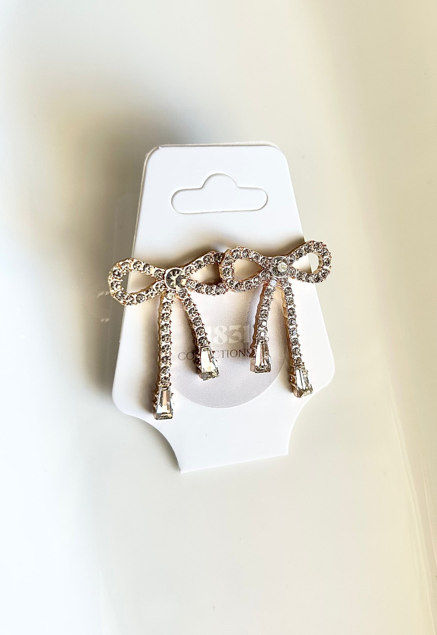 The Girly Girl bow earrings