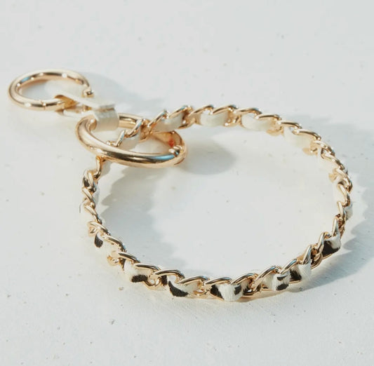 Animal Print Bracelet Keychain