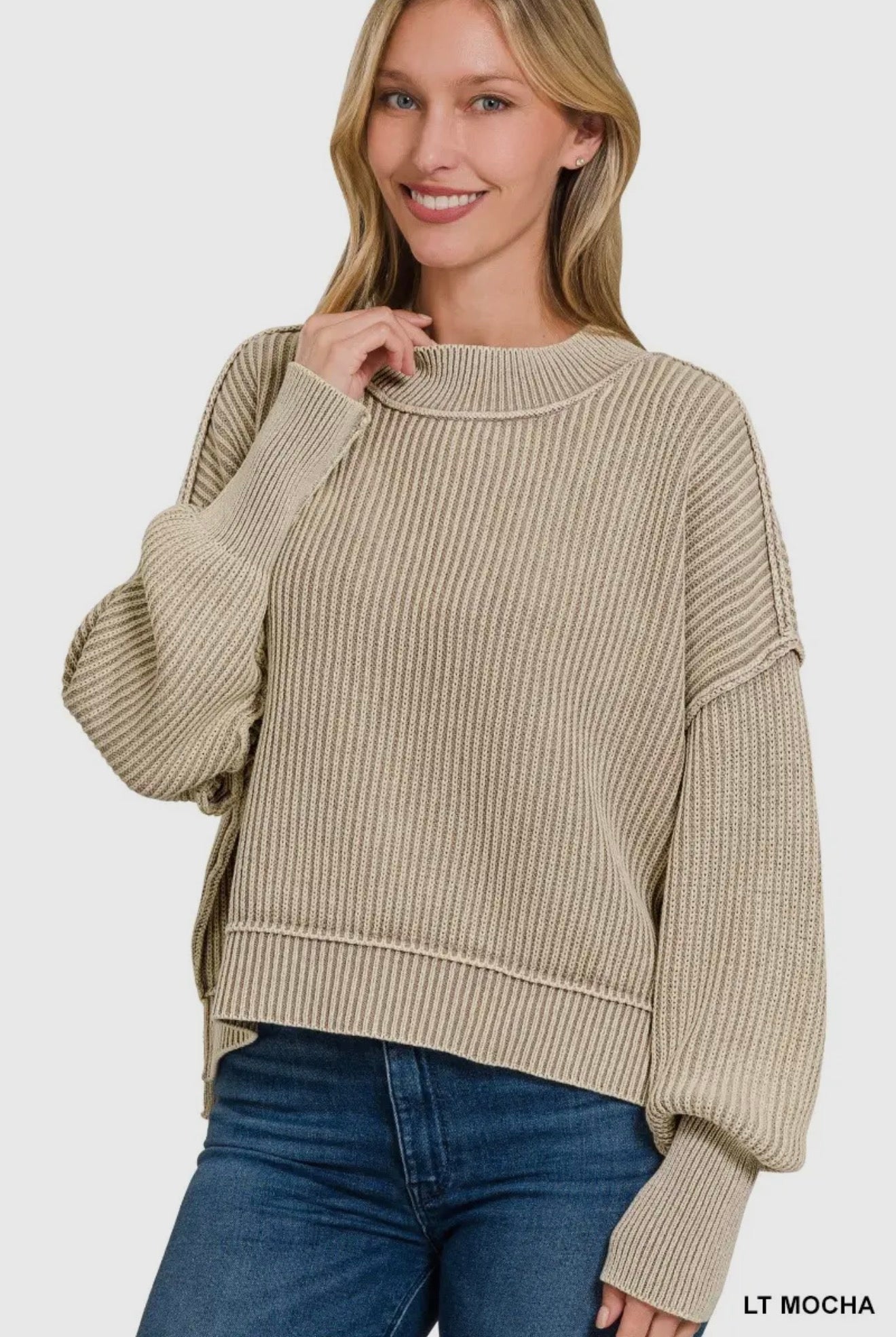 The Michaela Sweater 2 colors