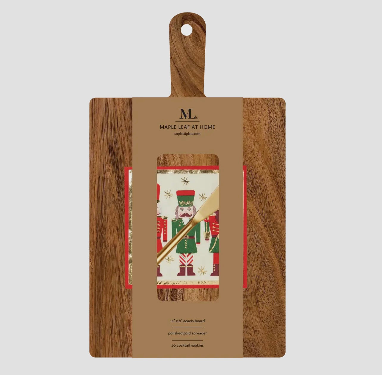 Cheeseboard square nutcracker