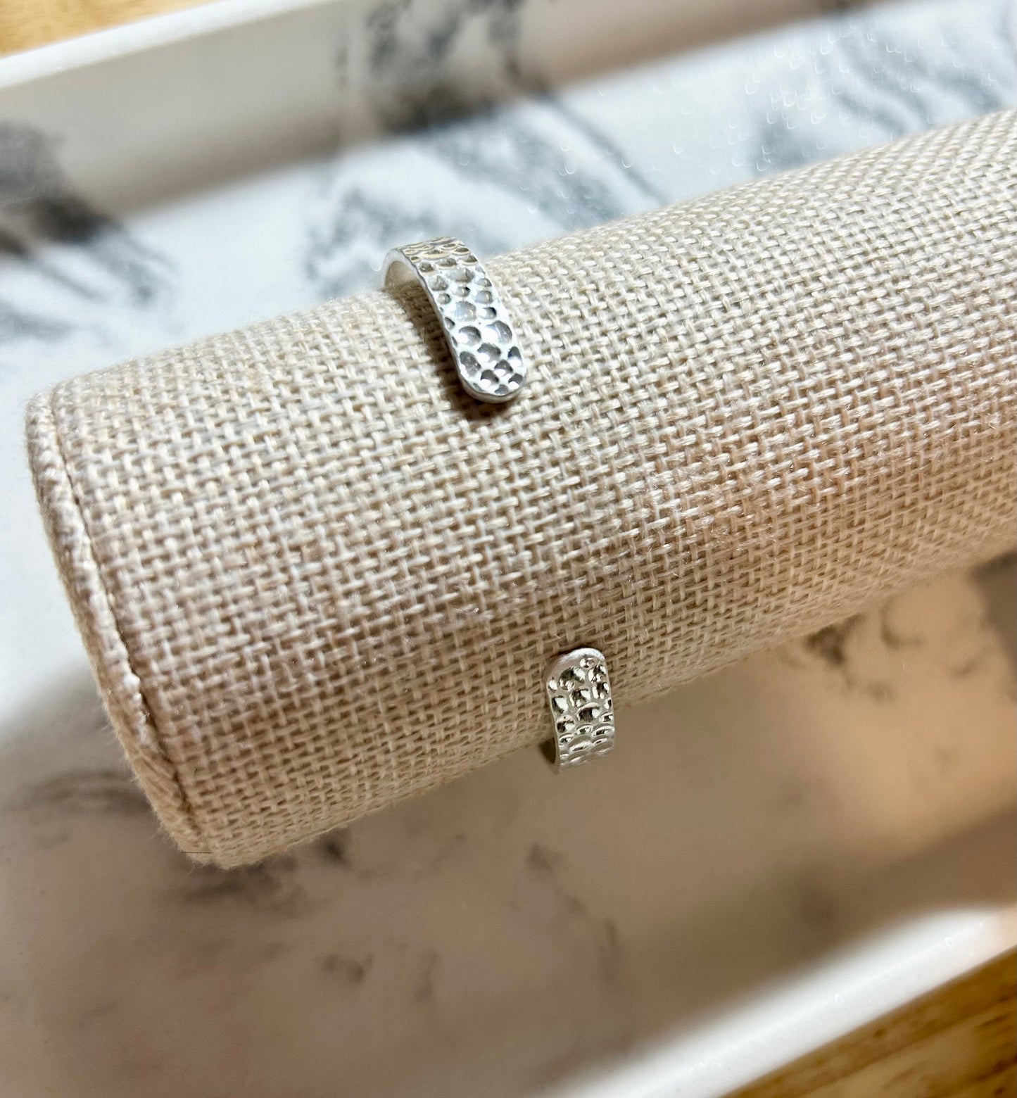 Textured Flat Bangle