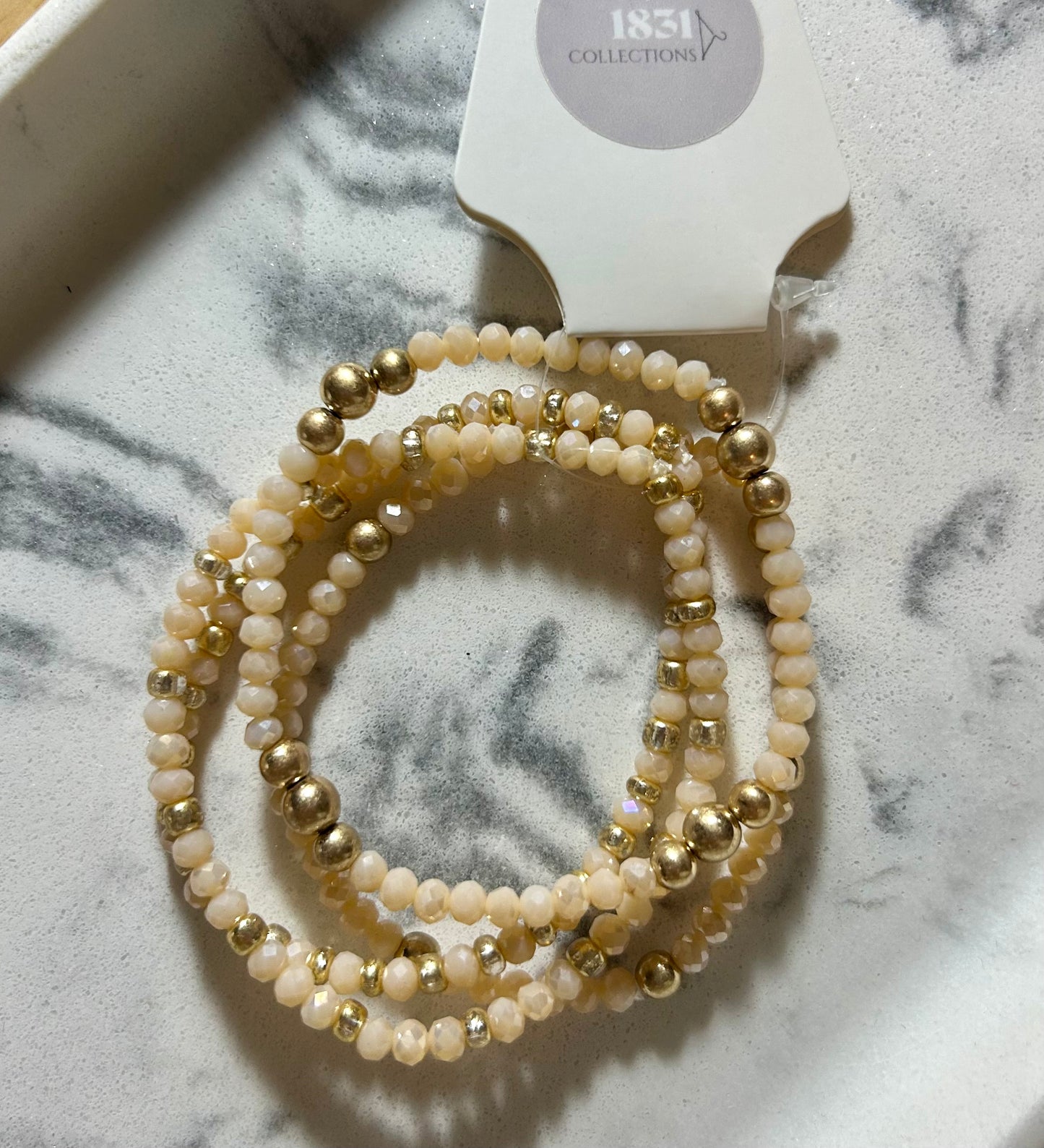 Set of Beaded Bracelets