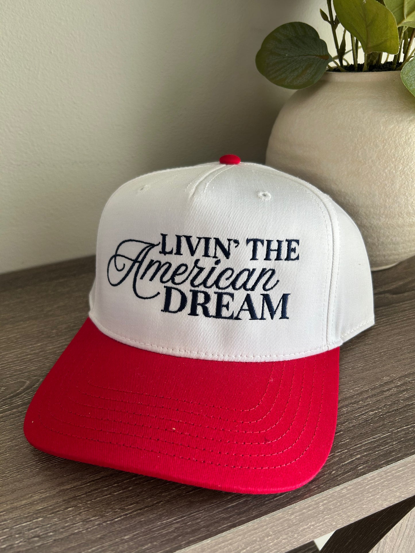 Livin’ the American Dream Canvas Hat