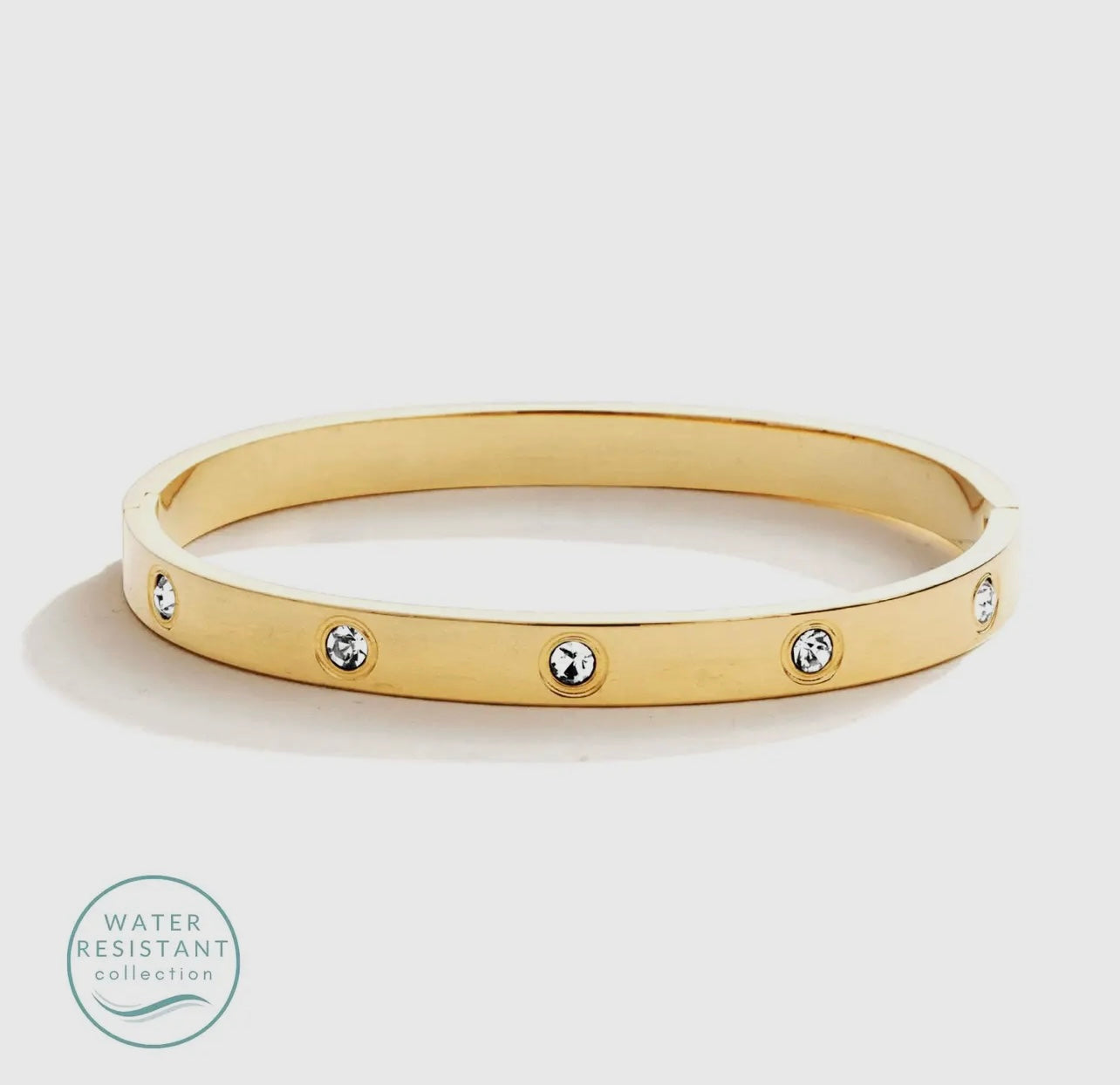 Water Resistant Hinged Bracelet (2 colors)