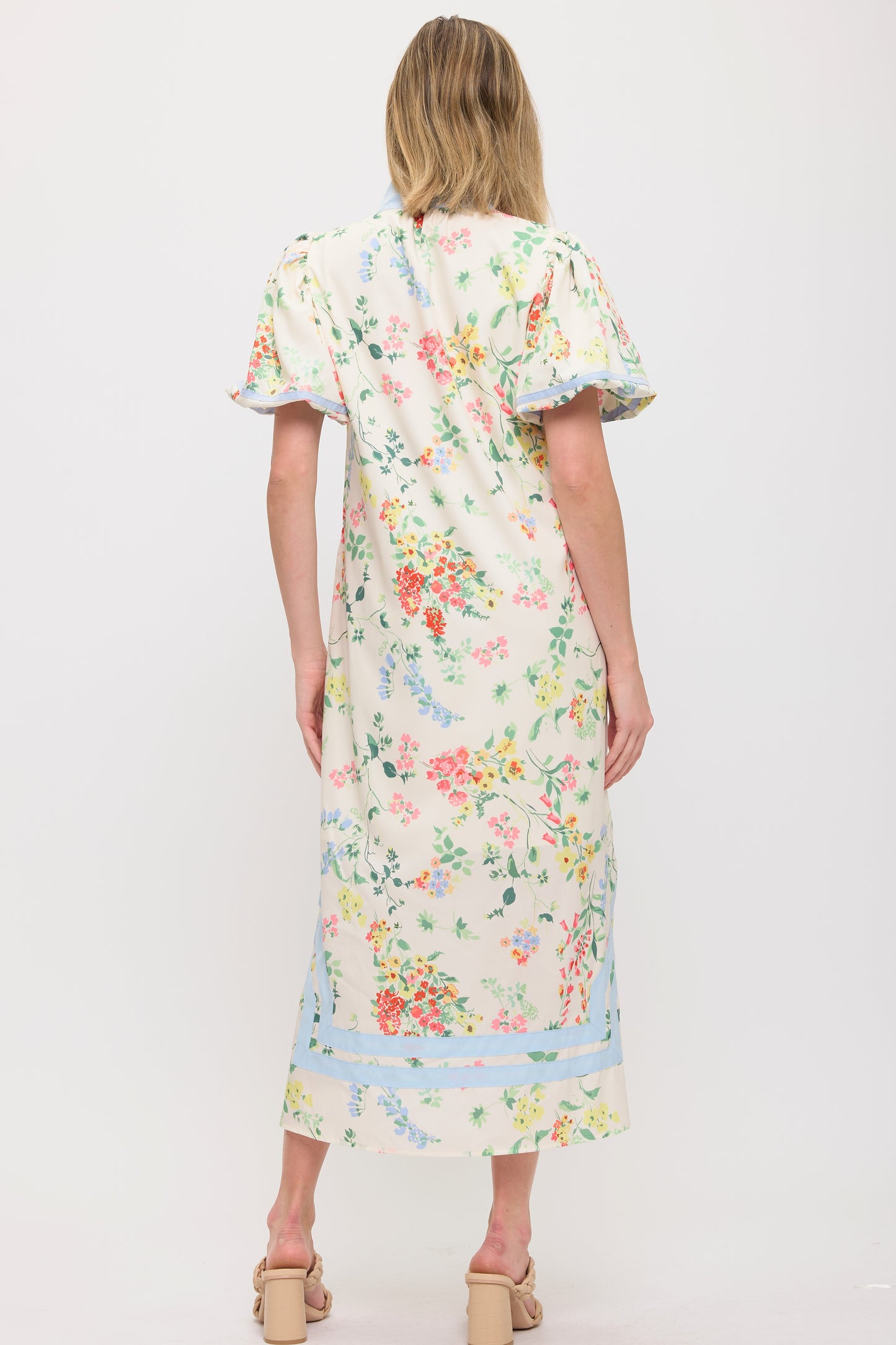 Spring Floral Maxi Dress