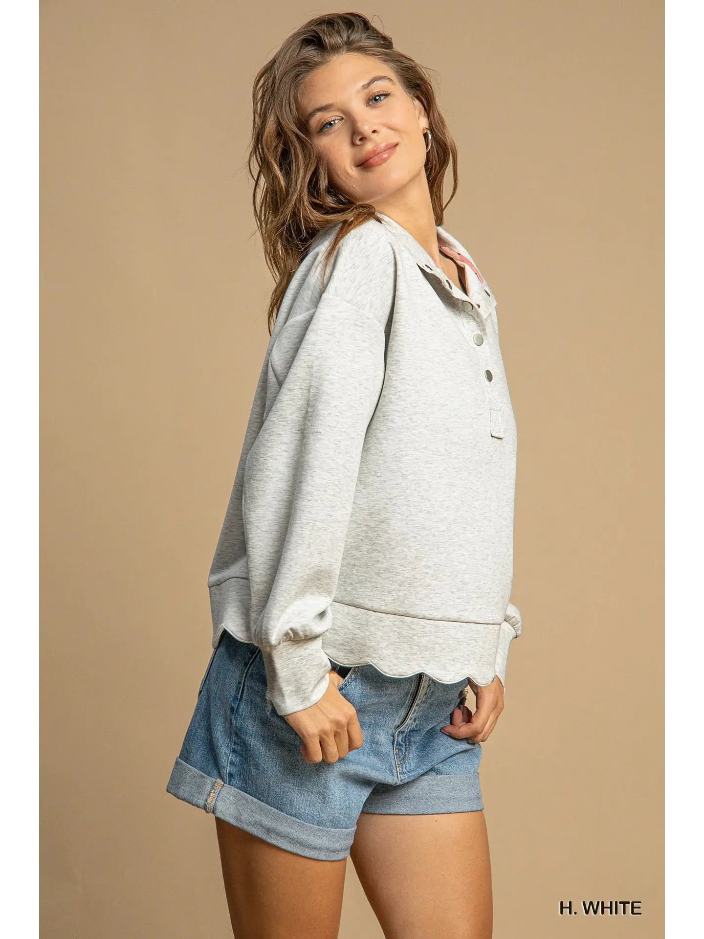 The Henley Sweatshirt