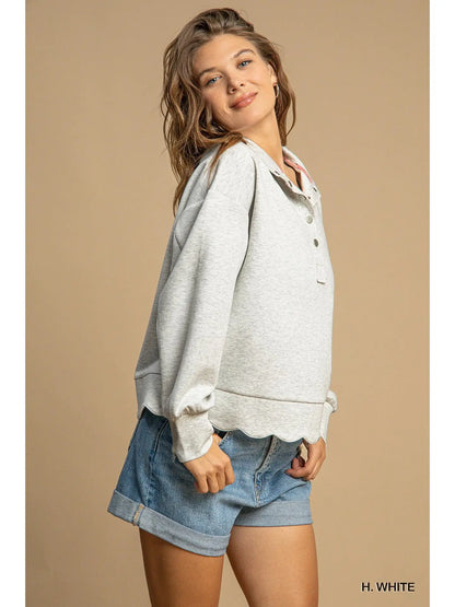 The Henley Sweatshirt