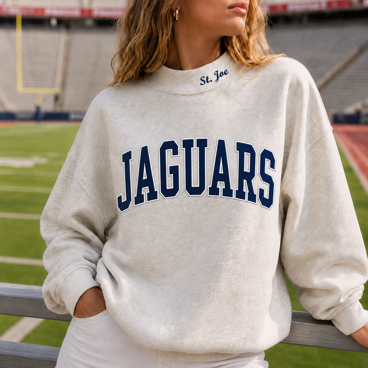 Jaguars Mock Neck Sweatshirt
