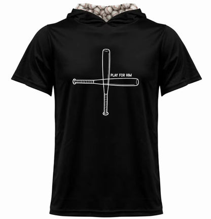 Play for Him Baseball Hoodie