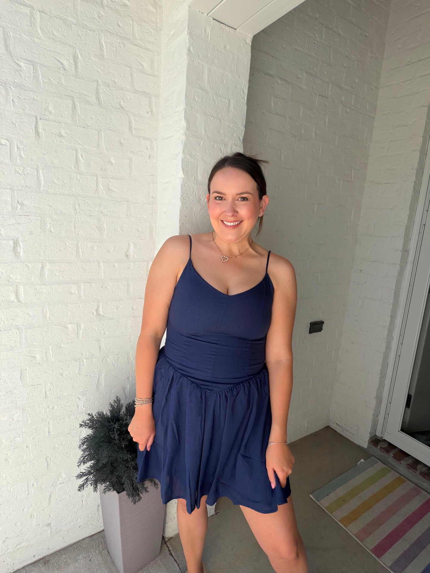 Drop waist Mini dress