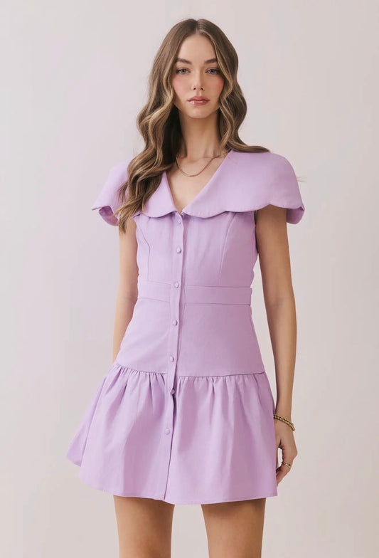 Lavender Spring Dress