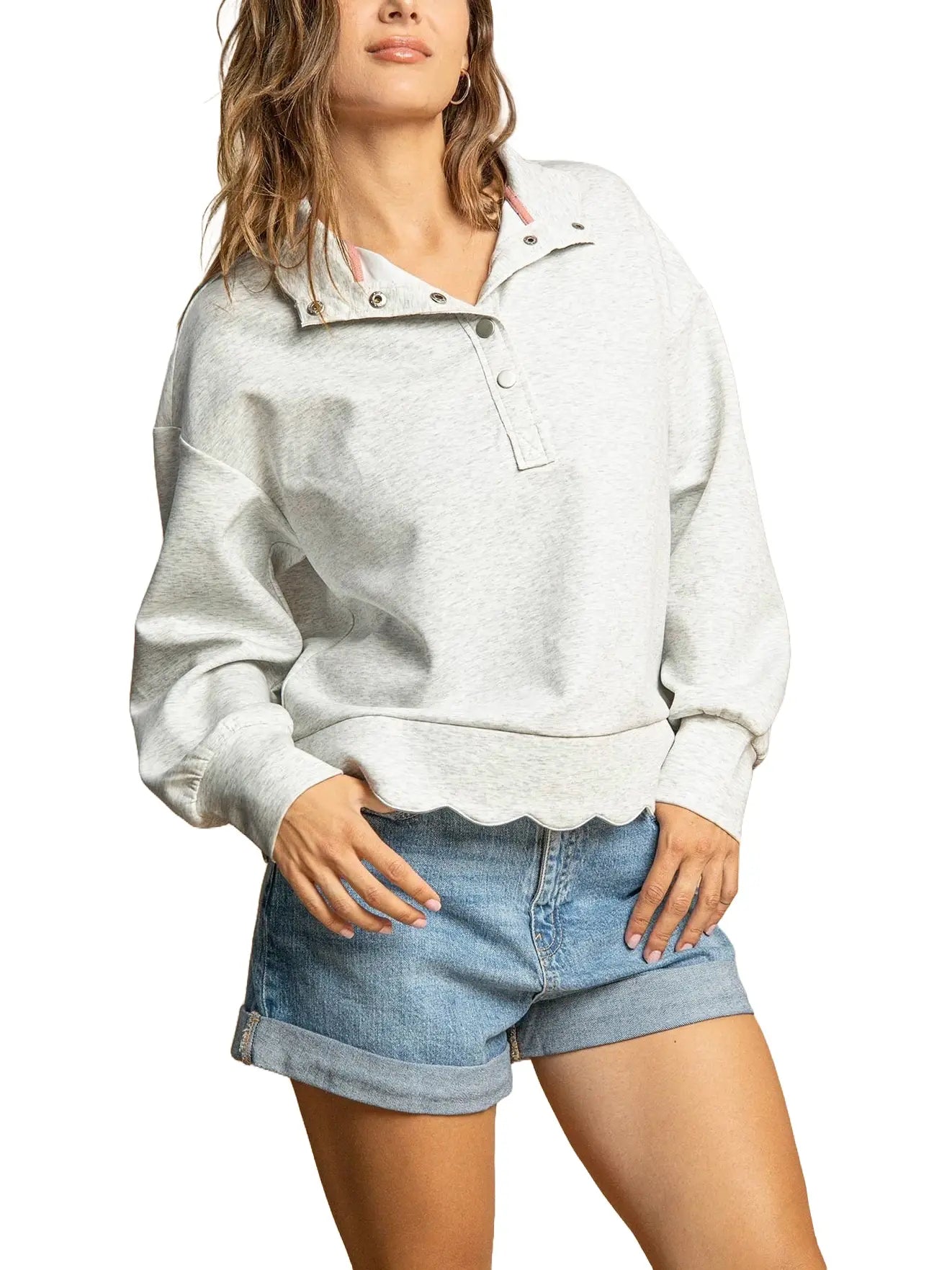 The Henley Sweatshirt