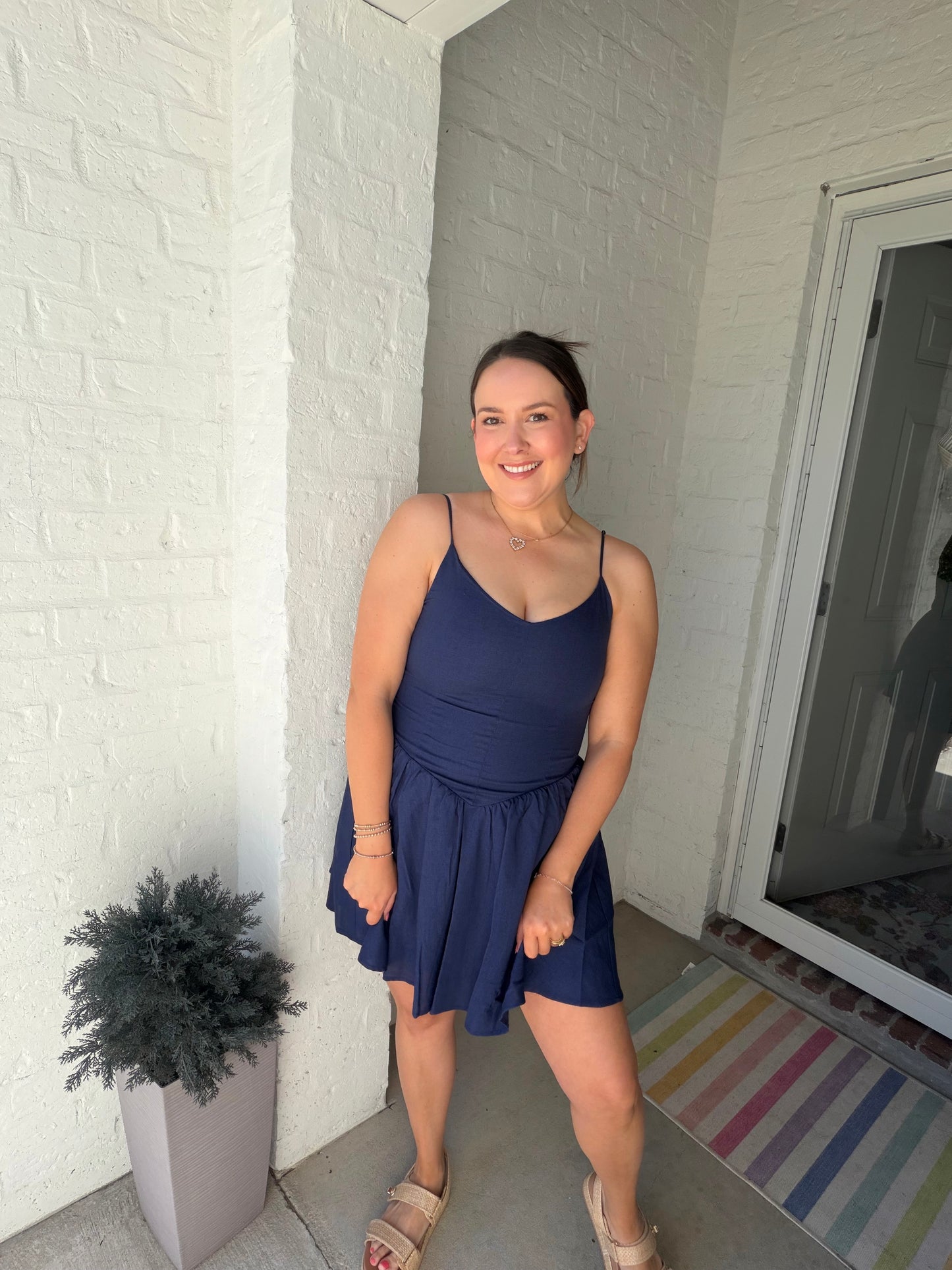 Drop waist Mini dress