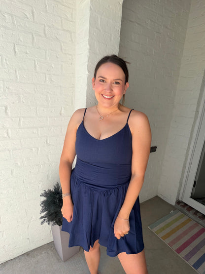 Drop waist Mini dress