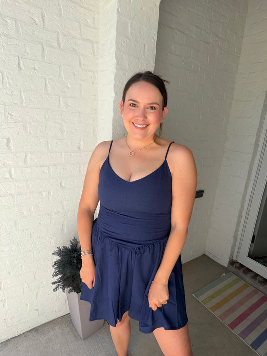 Drop waist Mini dress