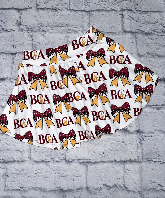 BCA Girl bow skort