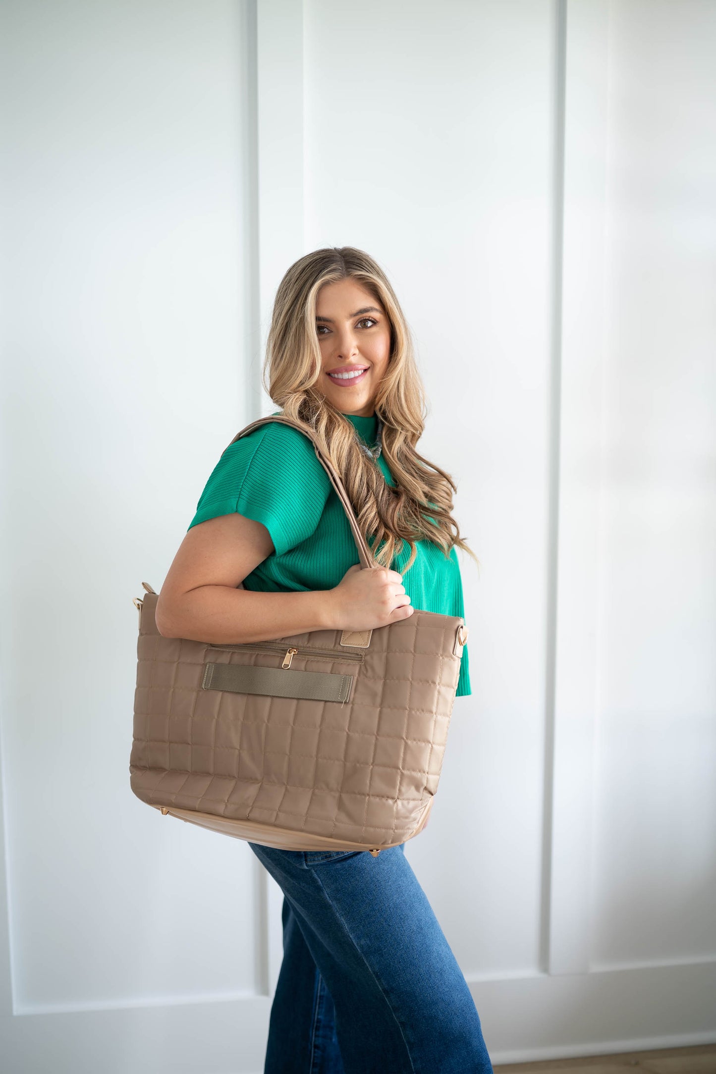 Quilted Travel Tote
