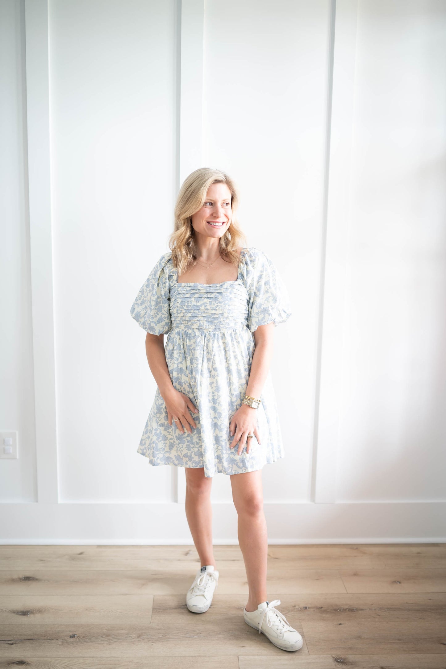 Coastal Floral Dress