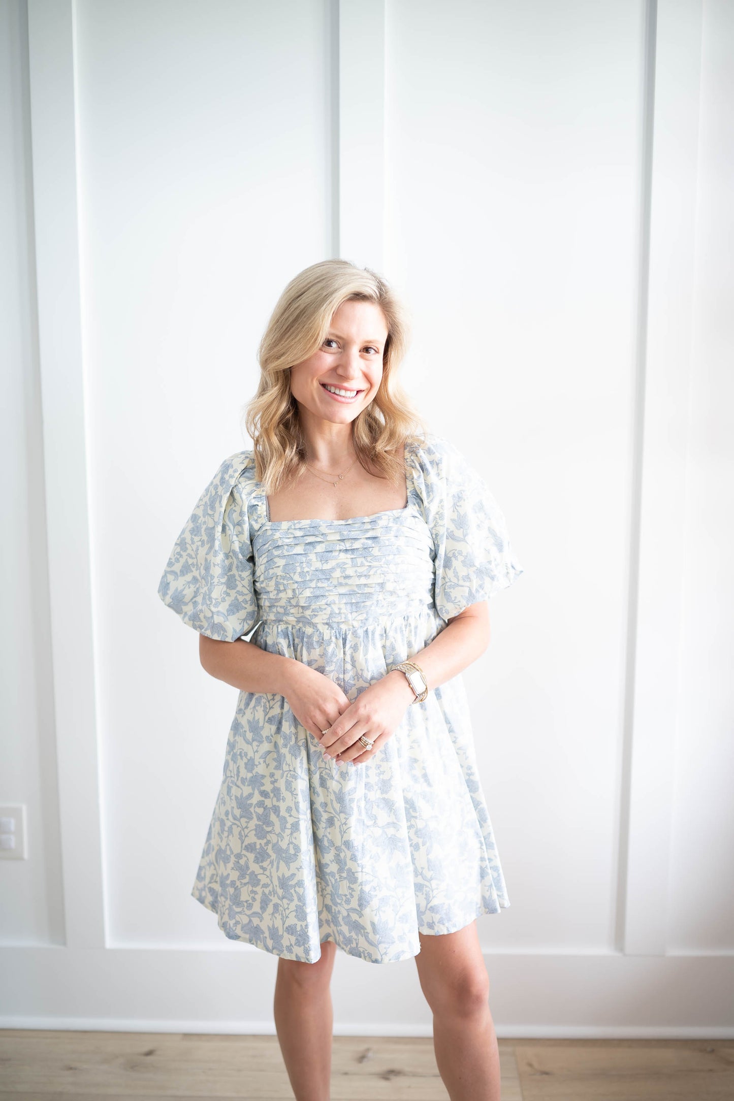 Coastal Floral Dress