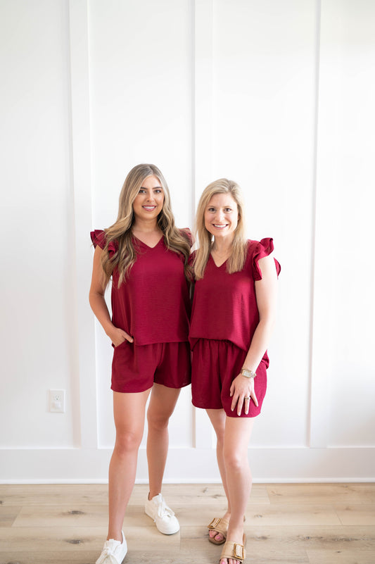 Ruffle Sleeve Gameday Set