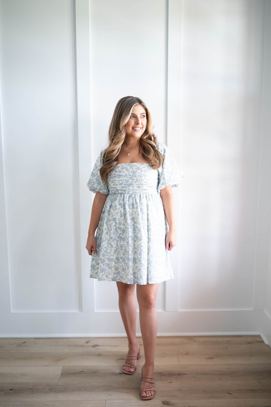 Coastal Floral Dress