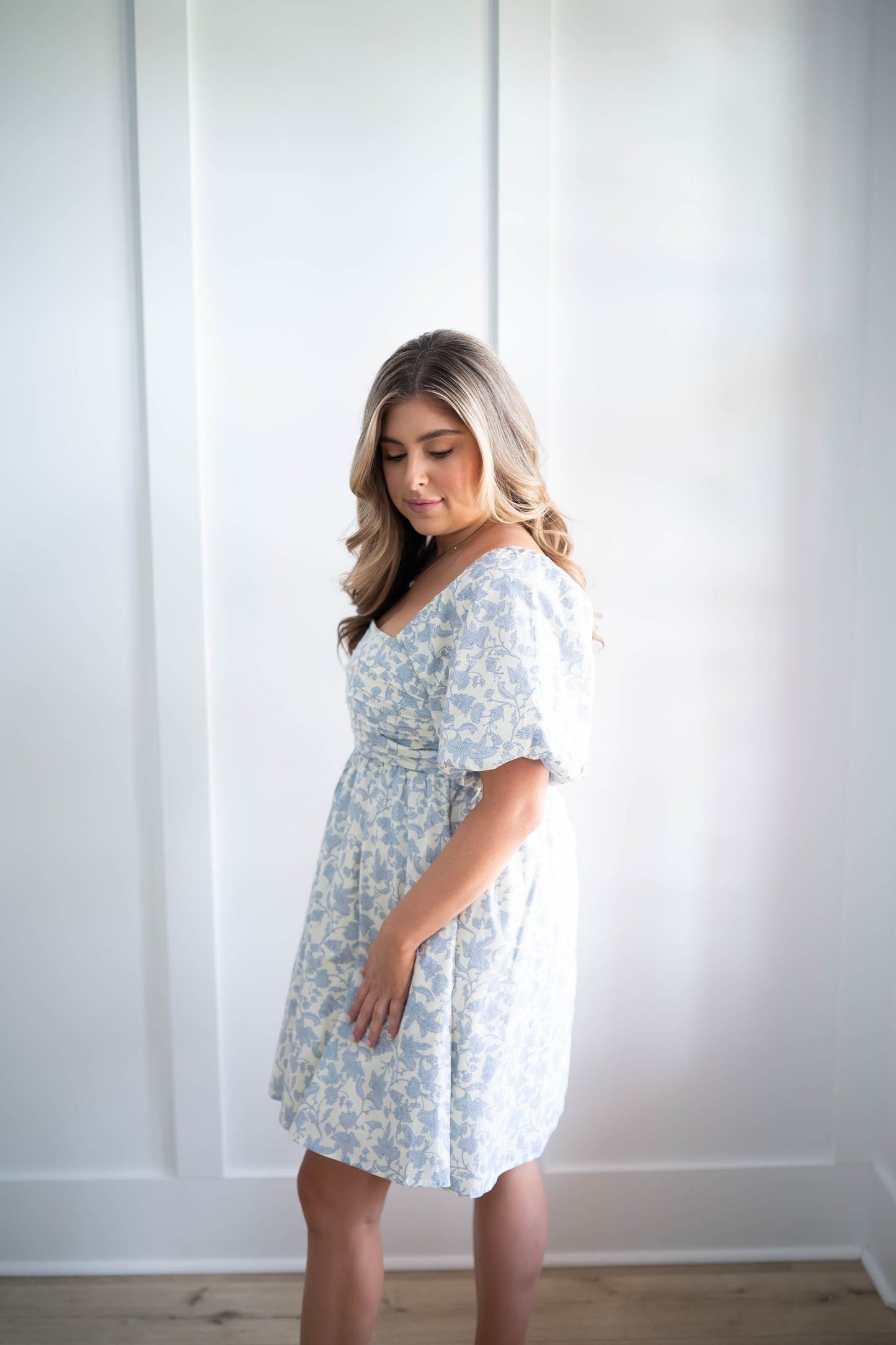 Coastal Floral Dress