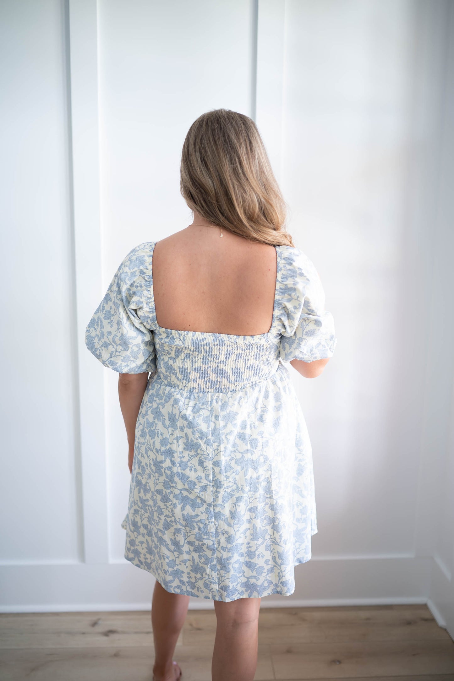 Coastal Floral Dress
