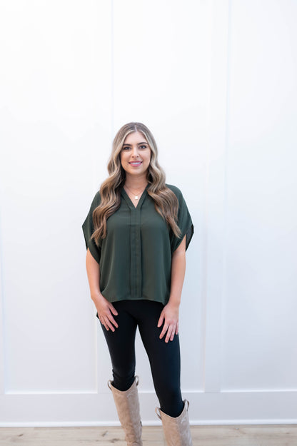 The Office Blouse (2 colors!)