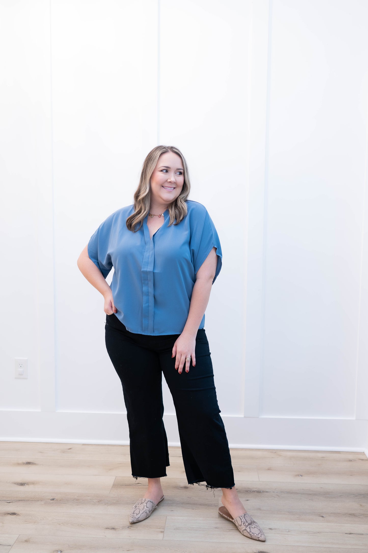 The Office Blouse (2 colors!)