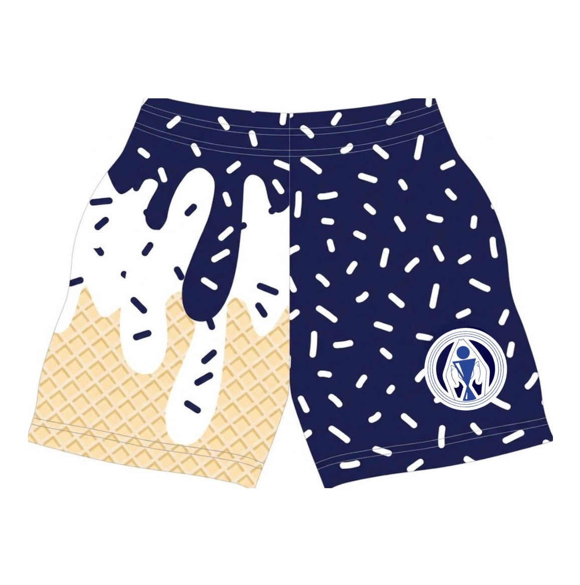 St. Gen drip shorts