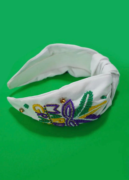 Mardi Gras Headband