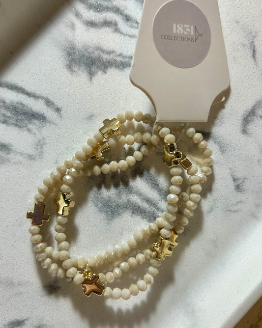 Set of Beaded Bracelets