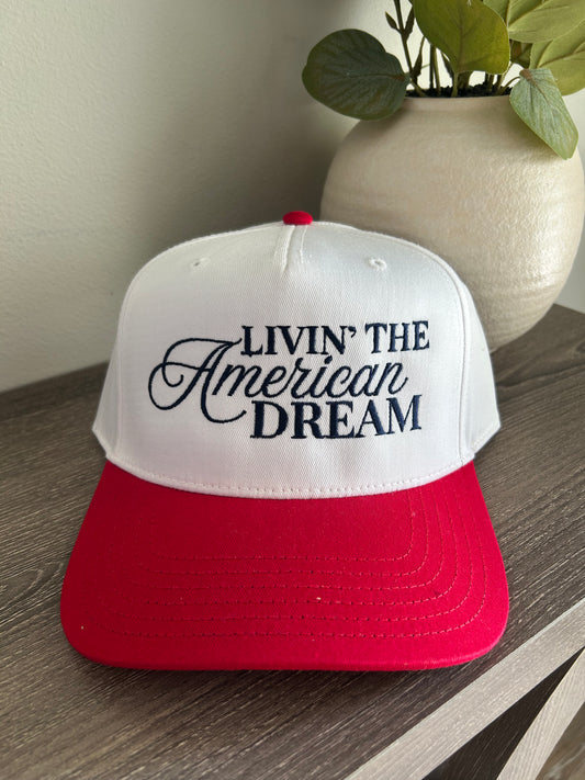 Livin’ the American Dream Canvas Hat